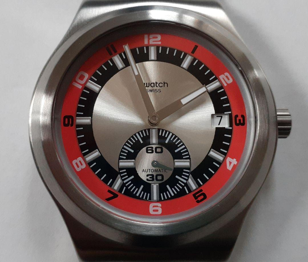 美品Swatch良好【CONFIDENCE51】⚡自動巻きメンズ腕時計