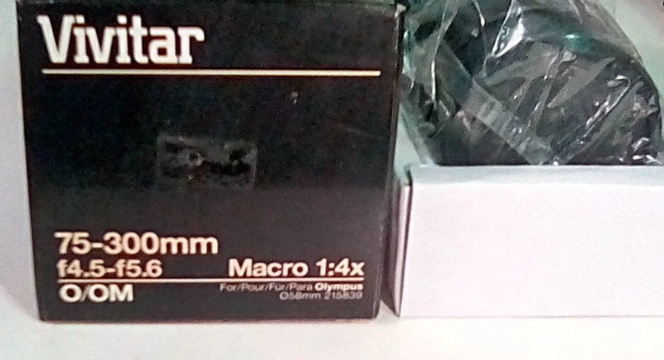 Vivitar 75-300mm/f4.5-5.6 Macro 1:4x Lens for Olympus (BRAND NEW!) - Image 2 of 3