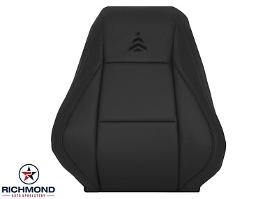 For 1999-2002 Saab 9-3 Viggen -Driver Side Lean Back Leather Seat Cover Black