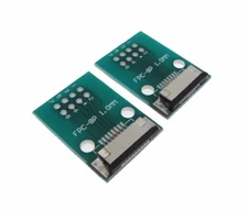 8P 8 Pins FPC to DIP Breakout Board 1.0mm pitch - Pack of 2