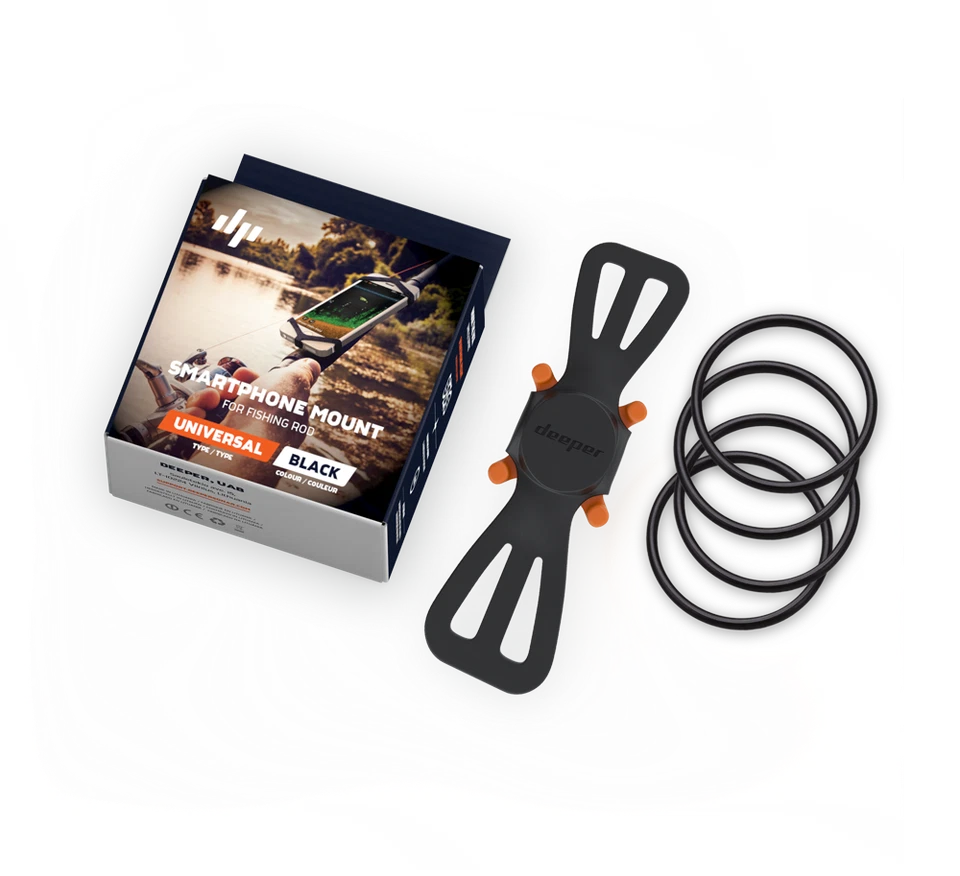 Handy Halterung Deeper Smart Sonar Pro+ Plus 2 Chirp Echolot Fischfinder Halter - Bild 3 von 4