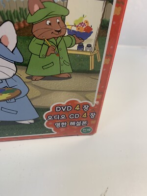 4 DVD set & Book Max & Ruby 37 episodes Duo Language English & Korean 4 DVD set & Book Max & Ruby 37 episodes Duo Language English & Korean