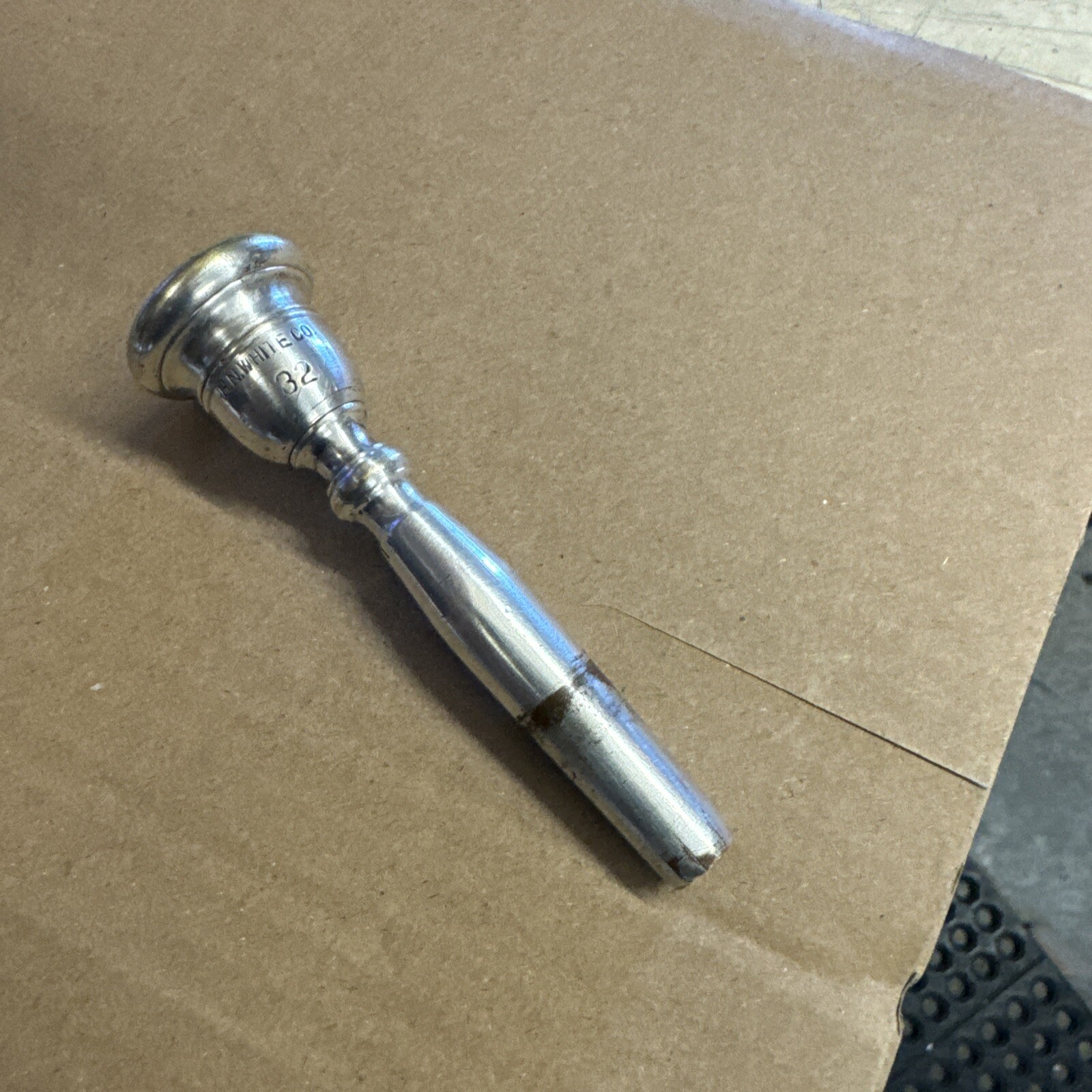 KING EQUA-TRU #32 TRUMPET MOUTHPIECE Vintage H. N. White Co
