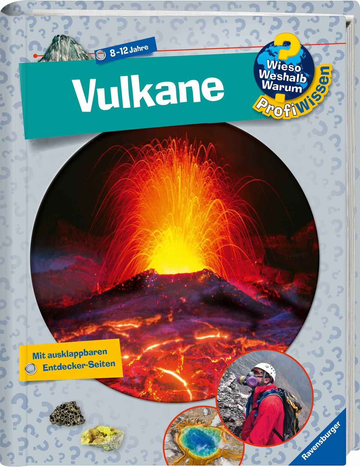 Wieso Weshalb Warum ProfiWissen Vulkane 8-12 Jahre Ravensburger + BONUS
