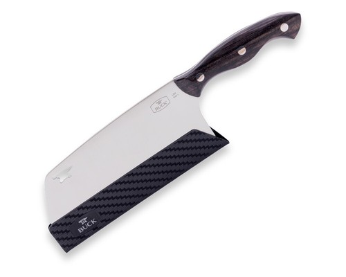 Buck November 2024 BOTM 948 Vegetable Cleaver - Ebony Wood - 12C27M Stainless - Picture 2 of 5