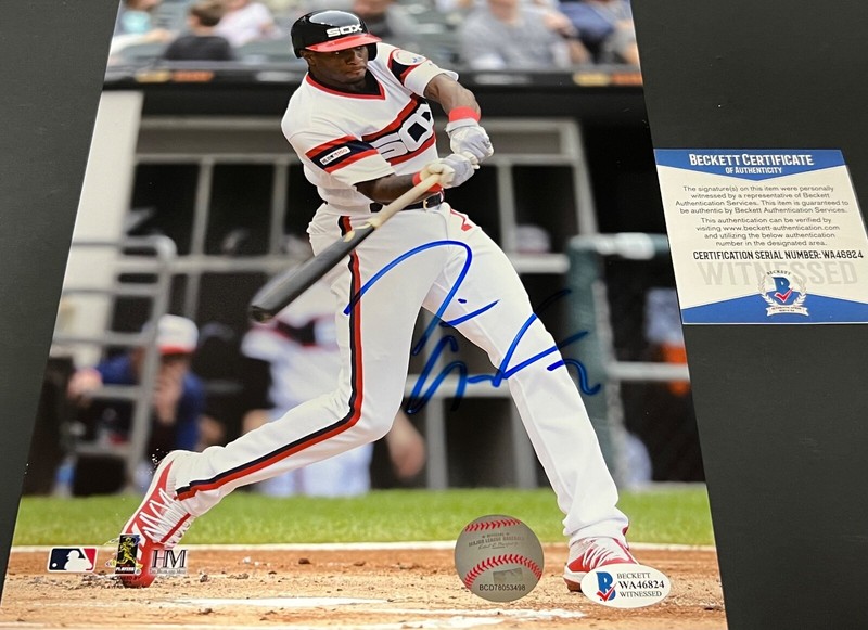 Tim Anderson White Sox Autographed Signed 8x10 Photo Beckett WITNESS Imperfect ~