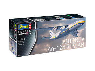 Antonov AN-124 ''Ruslan'' Flugzeug Revell Modellbausatz 1:144