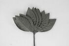 Vintage Millinery Rose Leaf Satin 3" Moss 24 Pieces Lot #09000077