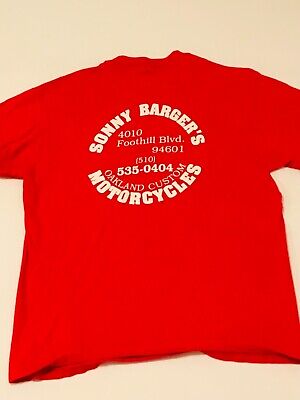Sonny Barger's Motorcycles / ハーレーTシャツ 🔥Sonny Barger Hells Angels Oakland, CA Custom Motorcycle