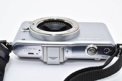 1154 190 Shutter Count OLYMPUS PEN mini E-PM1 Twin Lens Kit Siler