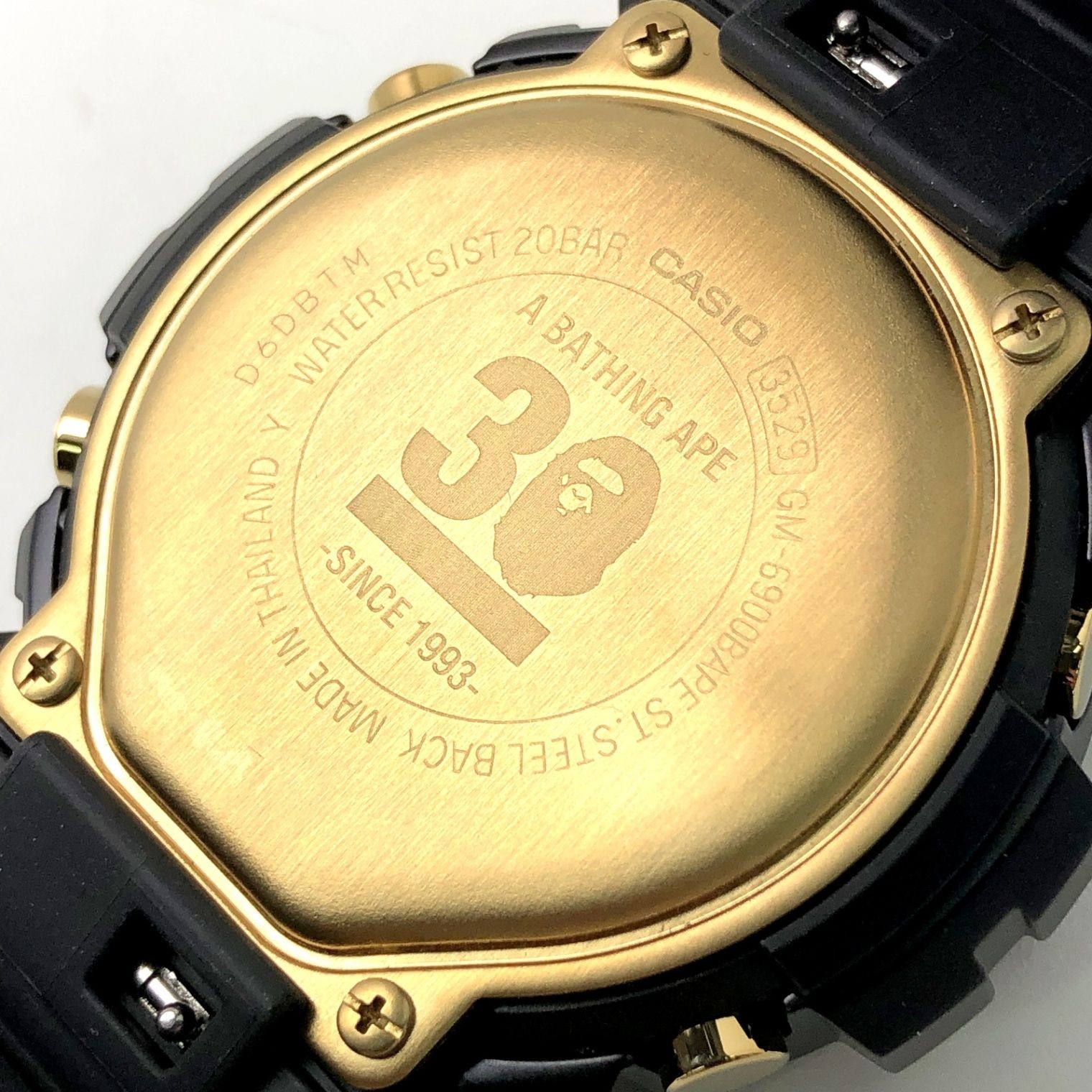 G-SHOCK GM-6900BAPE-1 Bape 30th Collab Metal Watch Used with Box & Tools From Ja thumbnail 8