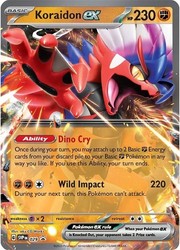 Koraidon ex 029 Scarlet & Violet Promo Holo