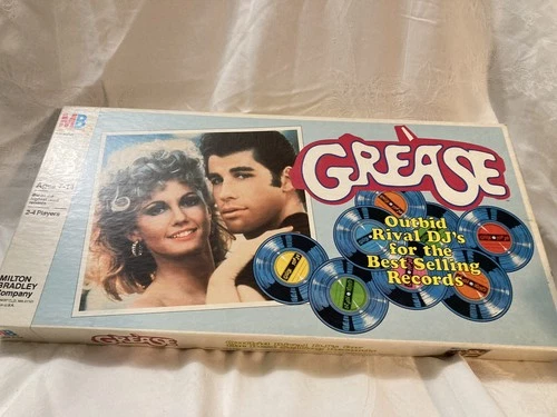 GREASE Vintage Board Game 1978 Milton Bradley