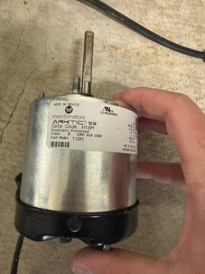 Morrill Motors ARKTIC 58 ECM Fan Motor 5SME59BV A1229 1101 115V 1/15HP