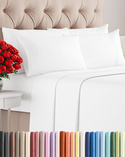 King 6 Piece Sheet Set - Comfy Breathable Cooling - Ultra Soft Hotel Luxury B