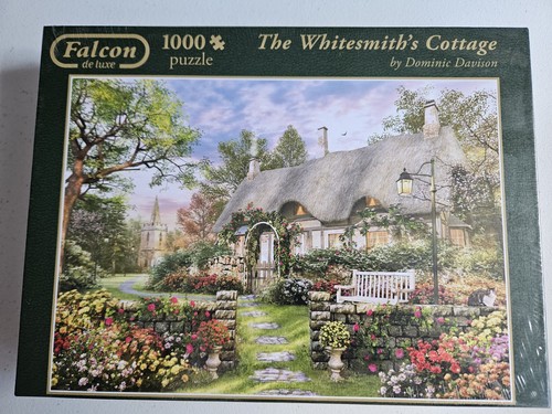 Falcon De Luxe The Whitesmith's Cottage 1000 Piece Jigsaw Brand New ...