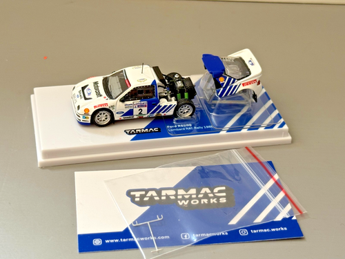 TARMAC WORKS 1:64 FORD RS200 LOMBARD RAC RALLY 1986 BLOMQVIST BERGLUND