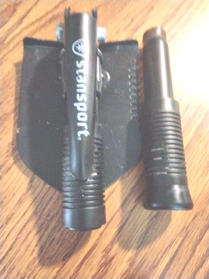 Stansport G.I. "Pala y pala estilo 16"" con estuche (se desmonta a 6"" x 3,75")" Foto 3 de 4