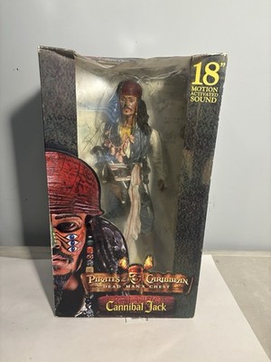 NECA PIRATE OF THE CARIBBEAN CANNIBAL JACK 18'' ELECTRONIC ACTION FIGURE DMC