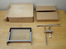 Vintage Clear Welding Screen Lens 6x4 with Mount Bracket Old School Unused