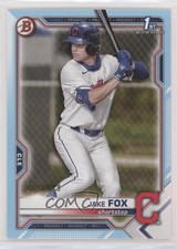 2021 Bowman Draft Sky Blue 169/499 Jake Fox #BD-102 0o6v