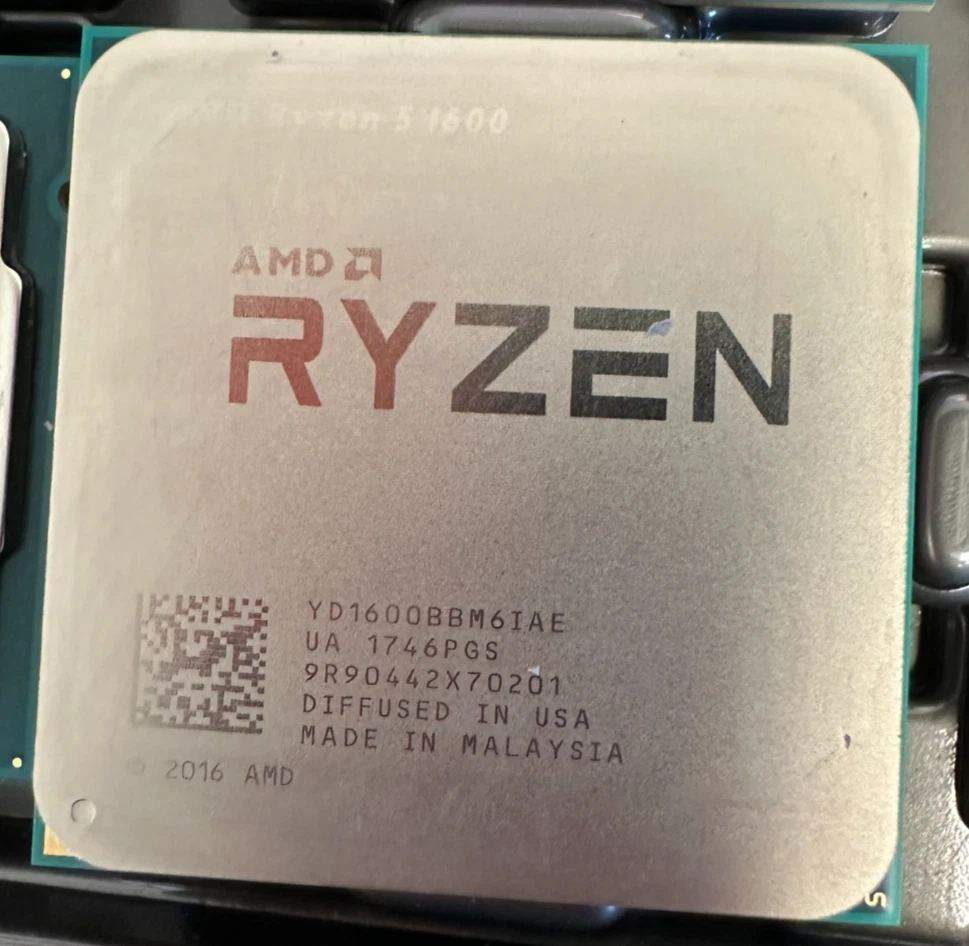 Ryzen 5 Computer Processors (CPUs AMD Ryzen 5 1600 Processor Model