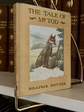 The Tale of Mr. Tod by Beatrix Potter~Vintage HB~Early Edition~Copyright 1912