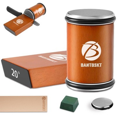 Rolling Knife Sharpener Kit, Kitchen Knife Sharpener Set, Knife Sharpening To...