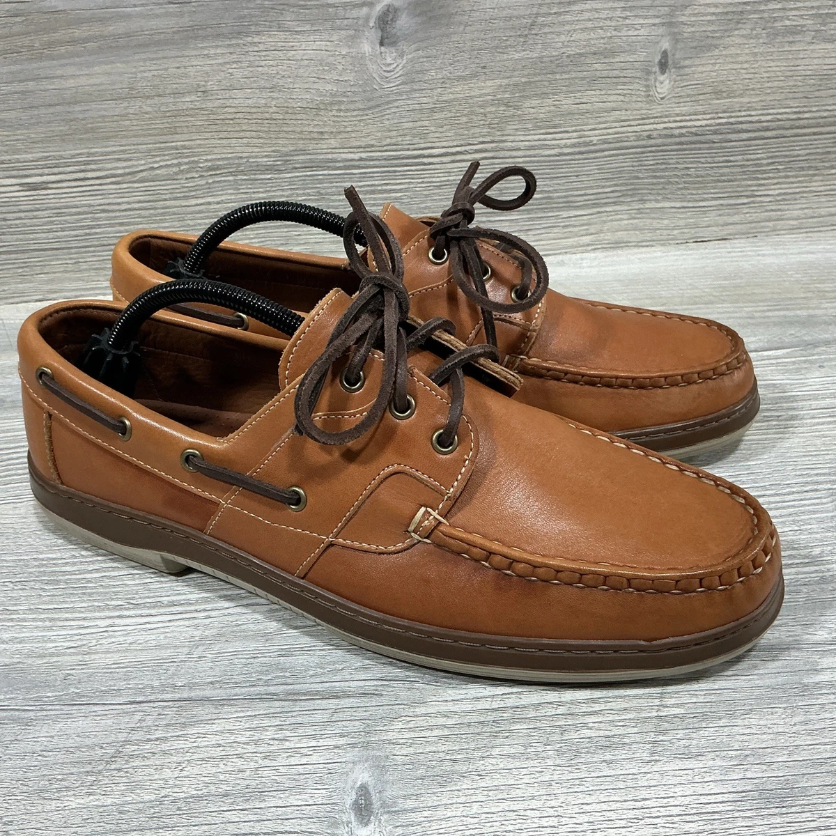 Allen Edmonds Boat Shoe Leather Upper Casual Shoes for Men for