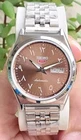 Vintage Seiko Caliber 6309A  Arabic Repaint Diall  Mens Watch (Duty Free For US)