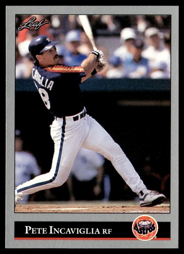 1992 Pete Incaviglia #458