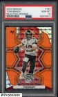 2022 Panini Mosaic Reactive Orange Prizm #182 Tom Brady Buccaneers PSA 10