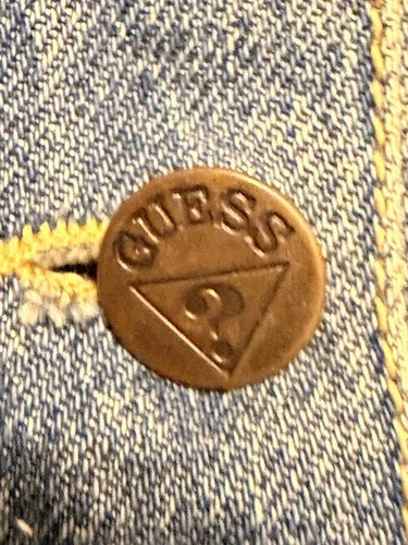 Vintage 80s GUESS Georges Marciano Denim Jacket Flying High Soutache Rope Trim L image 16