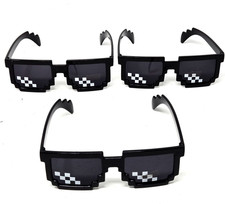 3 pack Thug Life Sunglasses Trendy Sunglasses Trick Toy Thug Life Glasses
