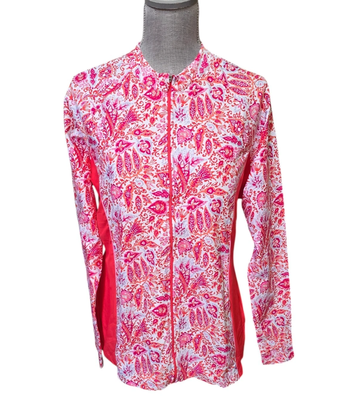 Coolibar Women's Sun Protection Escalante Rash Guard Jacket XXL NWT