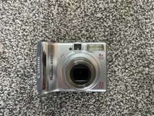 Canon PowerShot A550 7.1MP Digital Camera 4x Optical Zoom Silver Tested Works