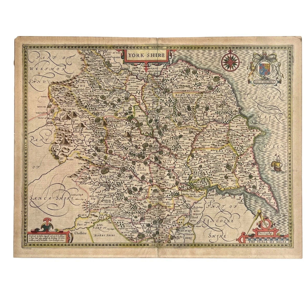 John Speed Map for sale | eBay