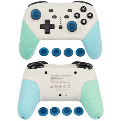 DOBE Wireless Dual-Motor Bluetooth Controller (Blue/Green) For Nintendo Switch