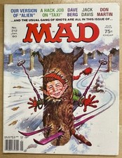 Cover of Mad #212