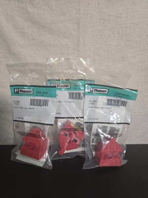 3 New PANDUIT  PSL-CB2A  | CIRCUIT BREAKER LOCKOUT MULTI POLE STYLE |  PSLCB2A 