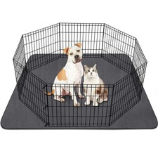 Washable Pee Pads for Dogs, 48"x48" Reusable Pee Pads Non-Slip Dog Pee Pads H...