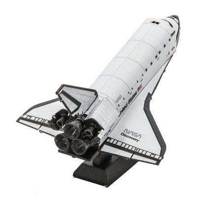 Fascinations Space Shuttle Discovery Color Version 3D Metal Model Kit