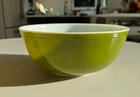 Pyrex Avocado Green 404 Vintage Nesting Mixing Bowl 4 Qt Large 1950s
