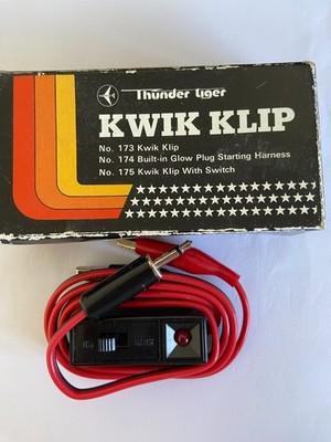 THUNDER TIGER KWIK KLIP NO173 UND NO.175 NUR, ANDERES TEIL FEHLT RC ERSATZTEILE