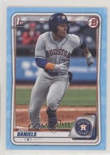 2020 Bowman Draft Sky Blue Border 3/499 Zach Daniels #BD-133 0c6