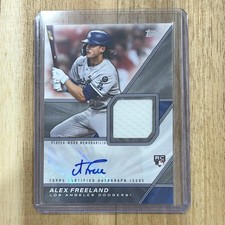 Topps 2026 Series 1 Major League Material Autograph Alex Freeland Dodgers RC