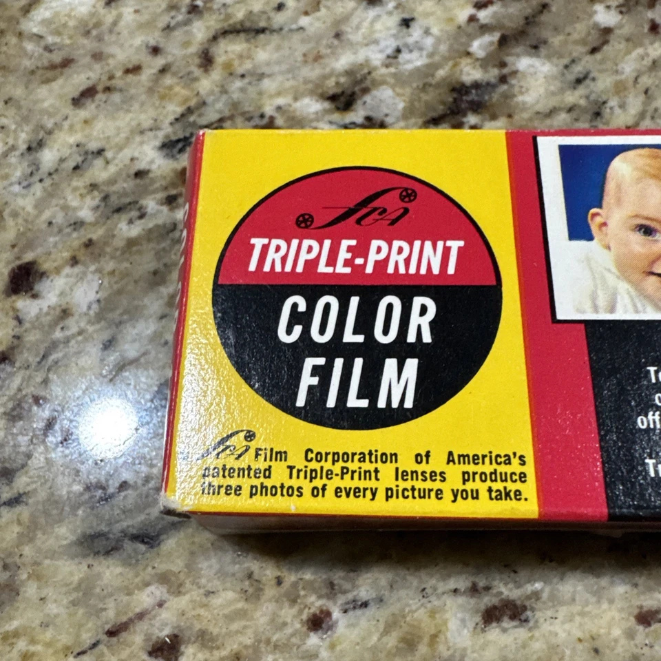Película de colección triple impresión laboratorios 126 colores hecha en EE. UU. Exp. Junio 1978 Precintado Foto 2 de 4