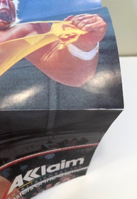 WWF WrestleMania Steel Cage Challenge Nintendo NES - CIB with Poster and manual