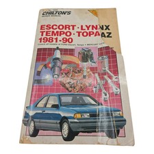 Chilton Ford Escort Mercury Lynx Tempo Topaz 1981-1990 Repair Manual