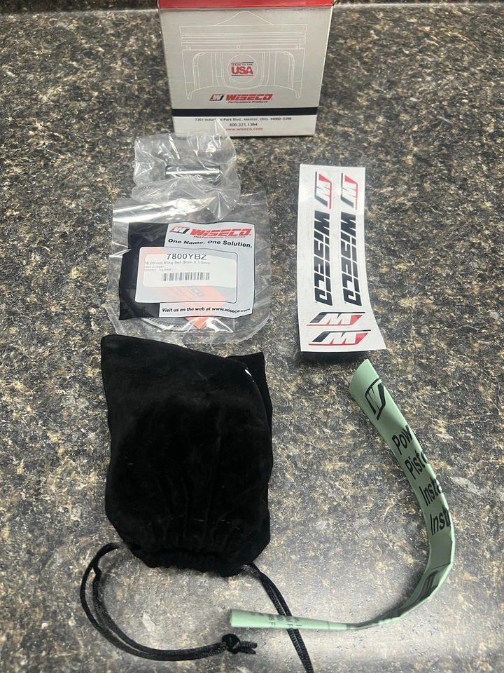 KIT PISTÓN WISECO RE ARMORGLIDE DLC 78.00/STD 14.5:1 Kawasaki KX250F 2020 Foto 3 de 4